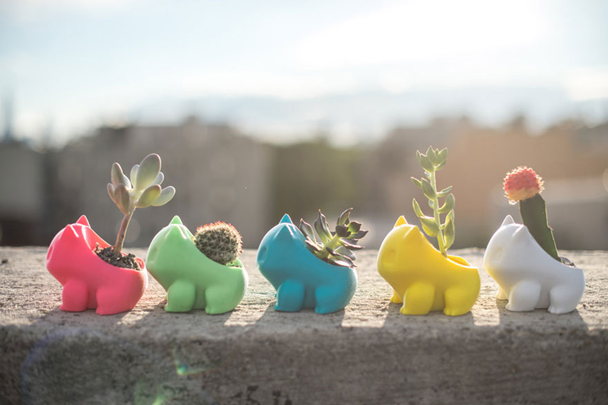 Grow Your Own Pokemon With This 3D-Printed Planter