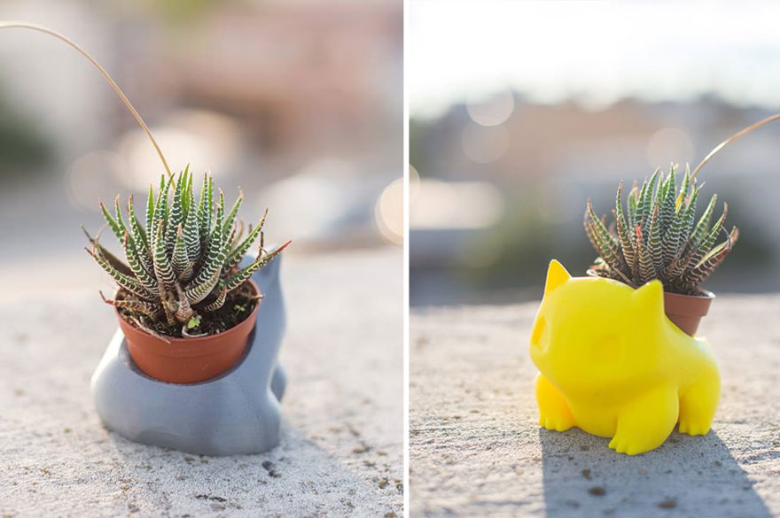 Grow Your Own Pokemon With This 3D-Printed Planter