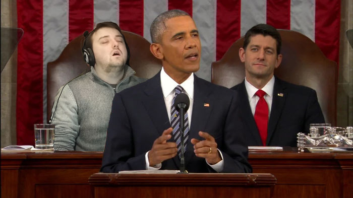 Guy Falls Asleep At Work, The Internet Takes Him On Photoshop Adventures