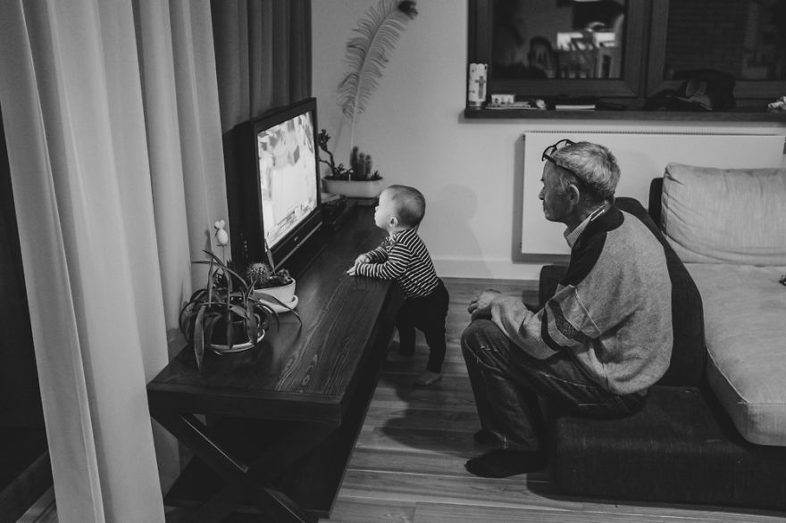 Perfect Grandad: I Documented My Dad Spending Time With My Little Monsters