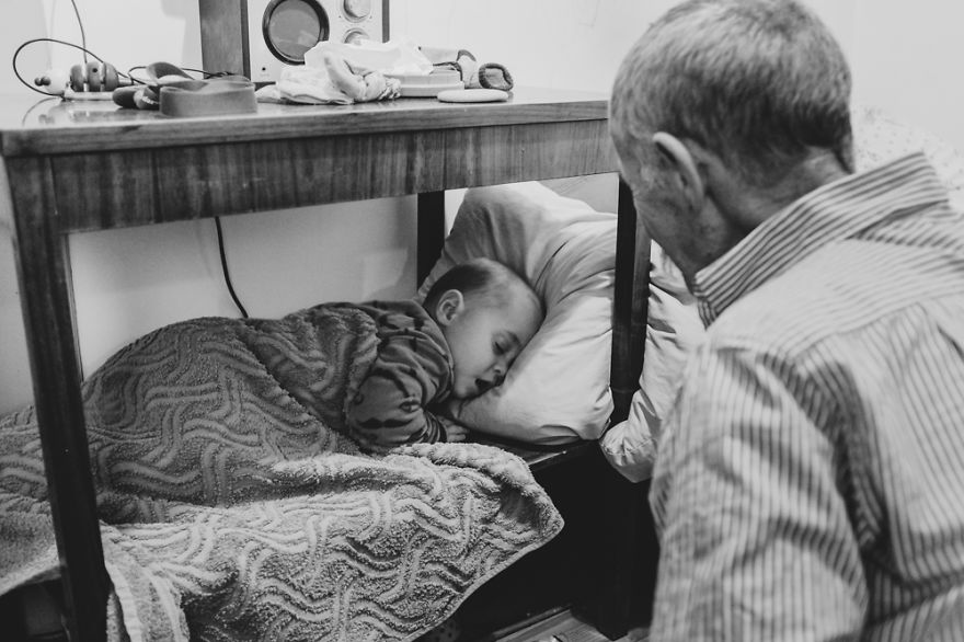Perfect Grandad: I Documented My Dad Spending Time With My Little Monsters