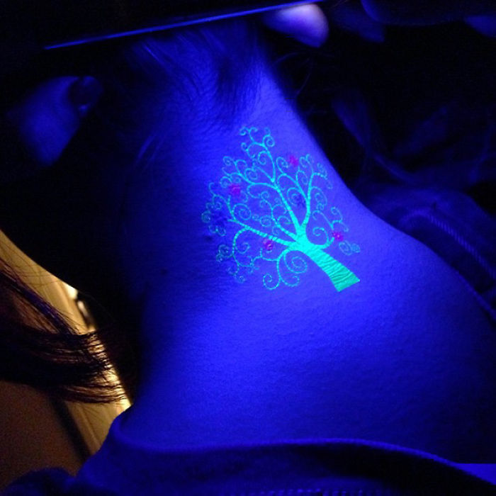 49 Awesome Glow In The Dark Tattoos Visible Under Black Light 49 Awesome Glow In The Dark Tattoos Visible Under Black Light