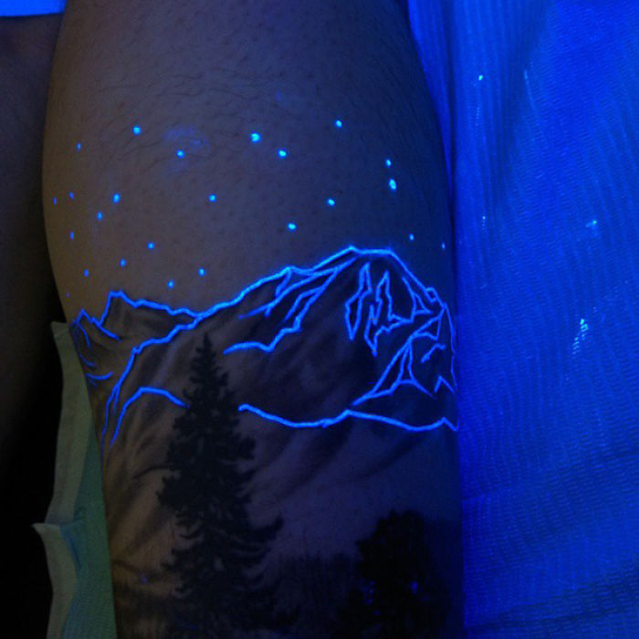 49 Awesome Glow In The Dark Tattoos Visible Under Black Light 49 Awesome Glow In The Dark Tattoos Visible Under Black Light