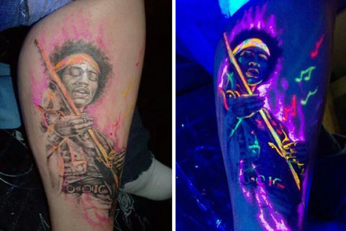 49 Awesome Glow In The Dark Tattoos Visible Under Black Light 49 Awesome Glow In The Dark Tattoos Visible Under Black Light