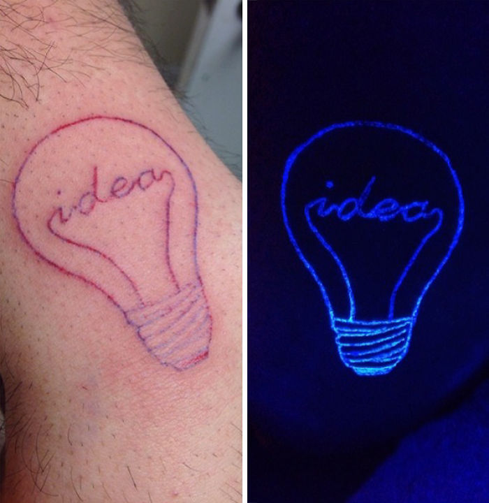 49 Awesome Glow In The Dark Tattoos Visible Under Black Light 49 Awesome Glow In The Dark Tattoos Visible Under Black Light