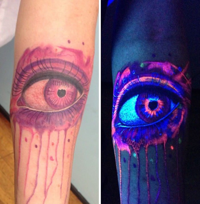 49 Awesome Glow In The Dark Tattoos Visible Under Black Light 49 Awesome Glow In The Dark Tattoos Visible Under Black Light