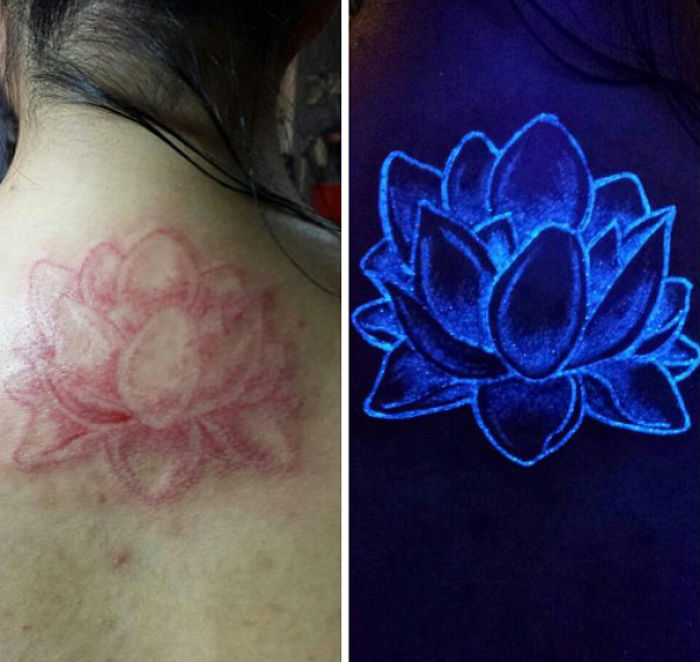 49 Awesome Glow In The Dark Tattoos Visible Under Black Light 49 Awesome Glow In The Dark Tattoos Visible Under Black Light