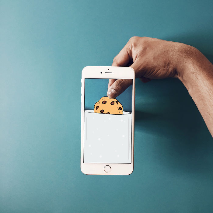 I Create Fun Scenes Using My Iphone And Some Paper I Create Fun Scenes Using My Iphone And Some Paper