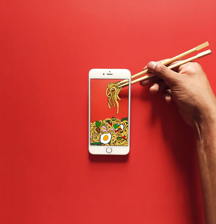 I Create Fun Scenes Using My Iphone And Some Paper I Create Fun Scenes Using My Iphone And Some Paper