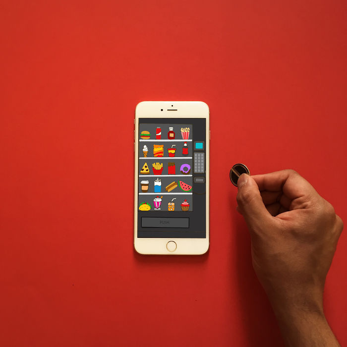 I Create Fun Scenes Using My Iphone And Some Paper I Create Fun Scenes Using My Iphone And Some Paper