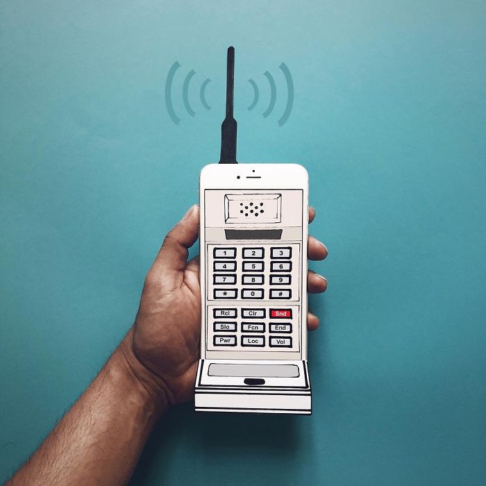 I Create Fun Scenes Using My Iphone And Some Paper I Create Fun Scenes Using My Iphone And Some Paper