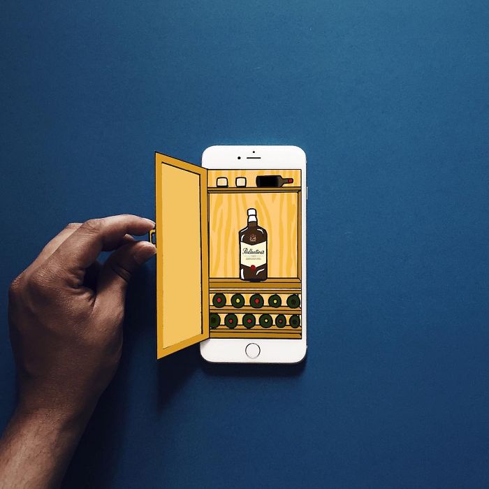 I Create Fun Scenes Using My Iphone And Some Paper I Create Fun Scenes Using My Iphone And Some Paper