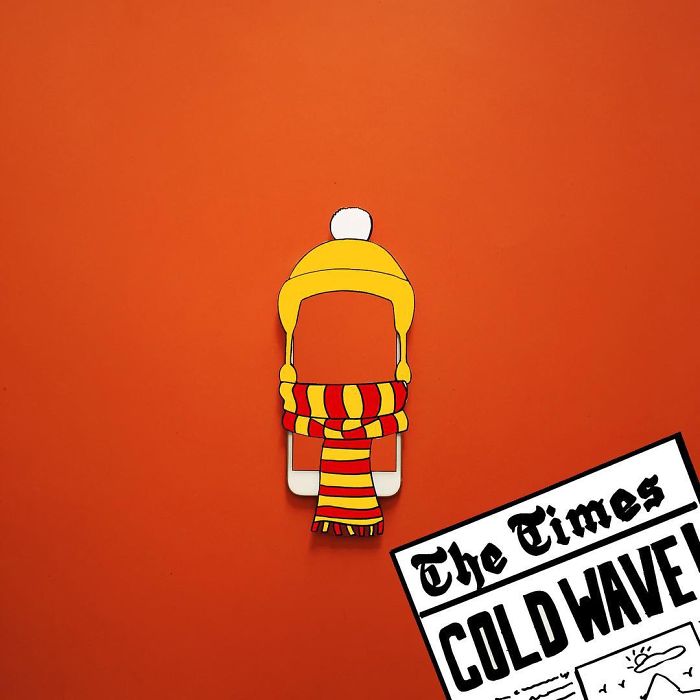 I Create Fun Scenes Using My Iphone And Some Paper I Create Fun Scenes Using My Iphone And Some Paper