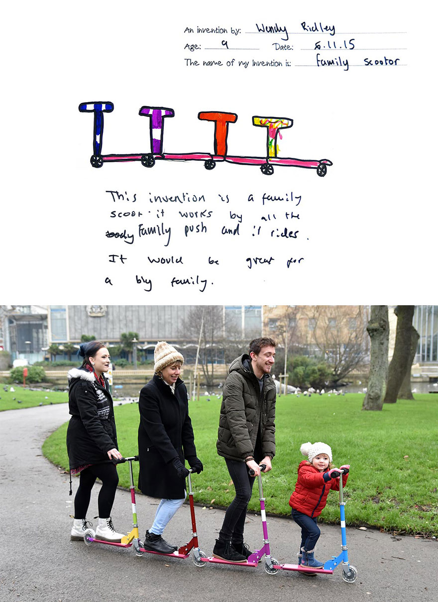 Crazy Kids’ Inventions Turned Into Real Products (16 Pics) Crazy Kids’ Inventions Turned Into Real Products (16 Pics)