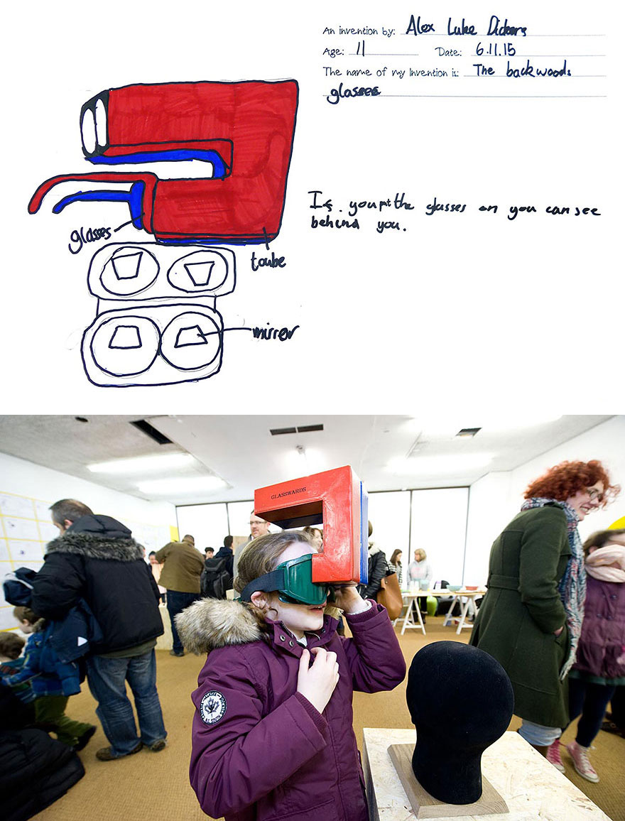 Crazy Kids’ Inventions Turned Into Real Products (16 Pics) Crazy Kids’ Inventions Turned Into Real Products (16 Pics)