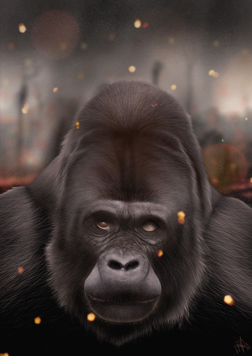 I Spent Thousands Of Hours Using My Fingers To Create Photorealistic Art I Spent Thousands Of Hours Using My Fingers To Create Photorealistic Art