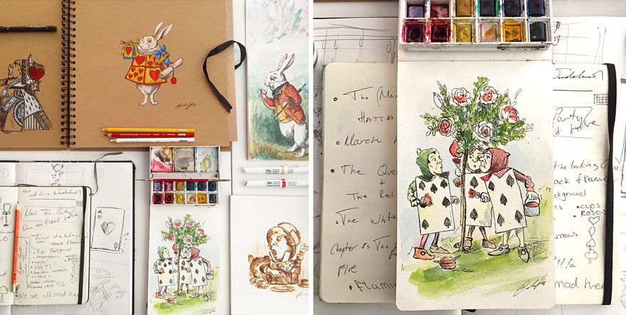 My Mom Let Me Decorate Her Shop This Year, Inspired By Alice’s Adventures In Wonderland My Mom Let Me Decorate Her Shop This Year, Inspired By Alice’s Adventures In Wonderland