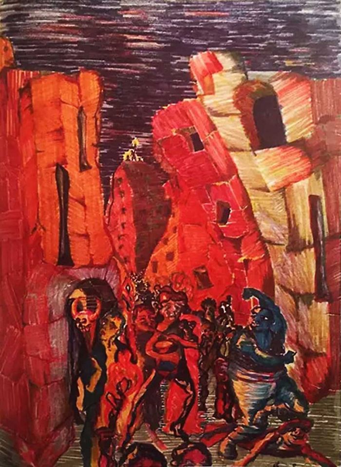 Paintings By David Bowie Paintings By David Bowie