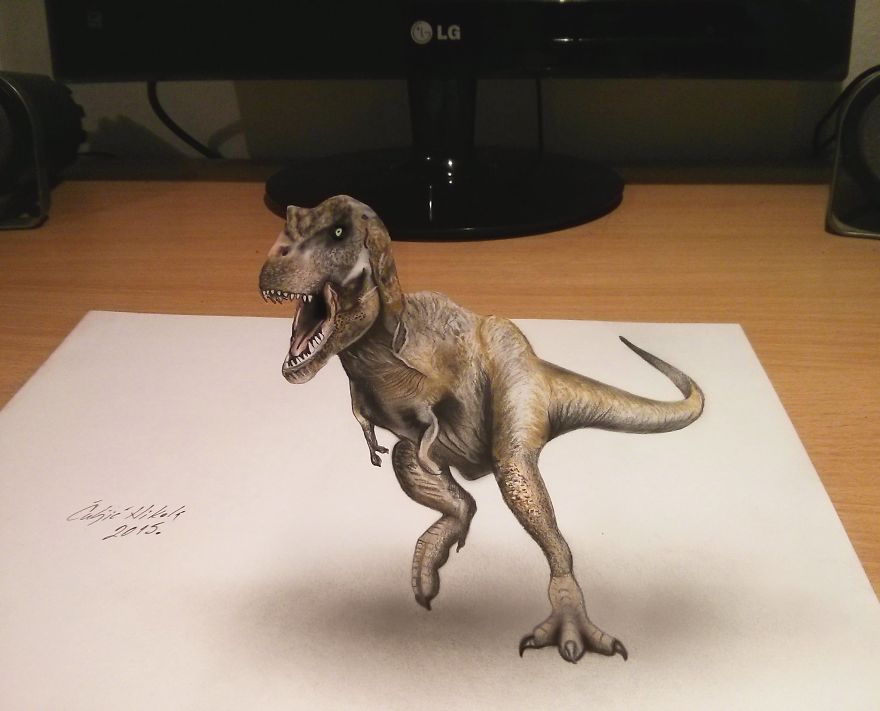 3D Drawings That I Create To Confuse People 3D Drawings That I Create To Confuse People