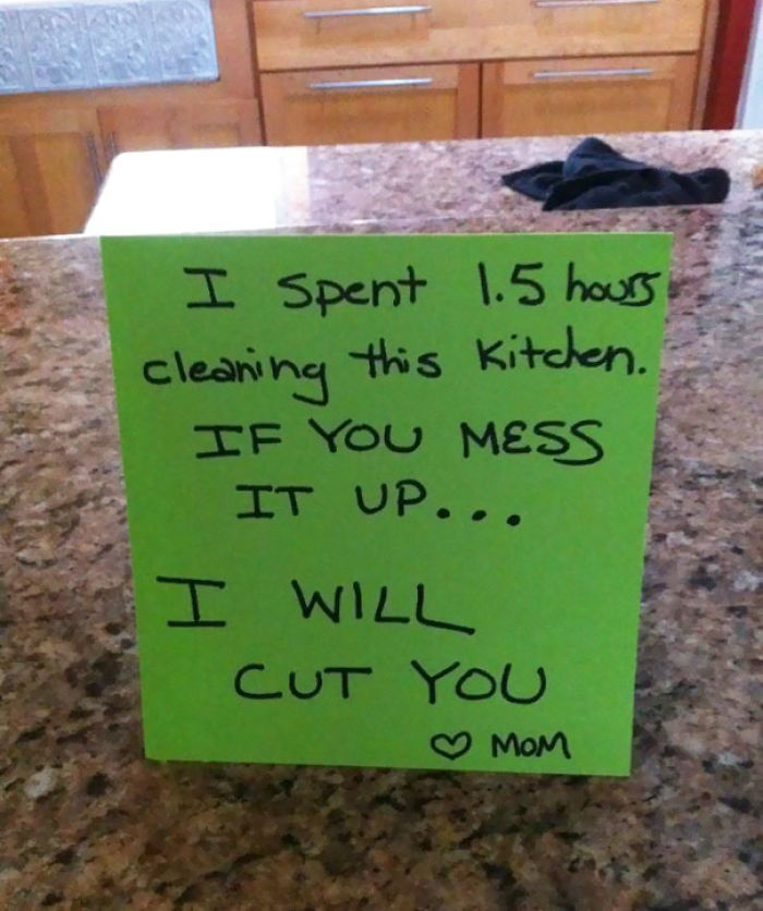 54 Of The Funniest Notes From Moms And Dads 54 Of The Funniest Notes From Moms And Dads