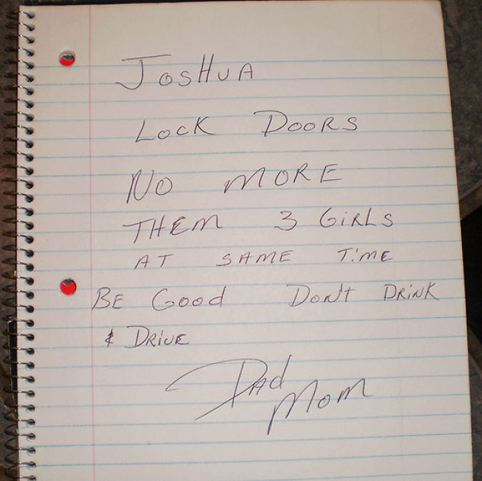 54 Of The Funniest Notes From Moms And Dads 54 Of The Funniest Notes From Moms And Dads