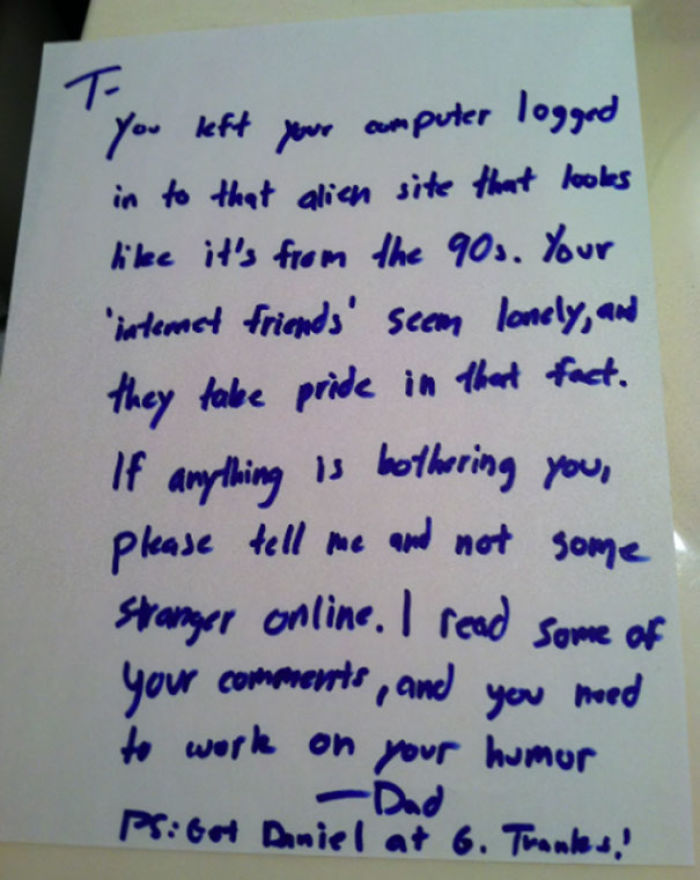 54 Of The Funniest Notes From Moms And Dads 54 Of The Funniest Notes From Moms And Dads