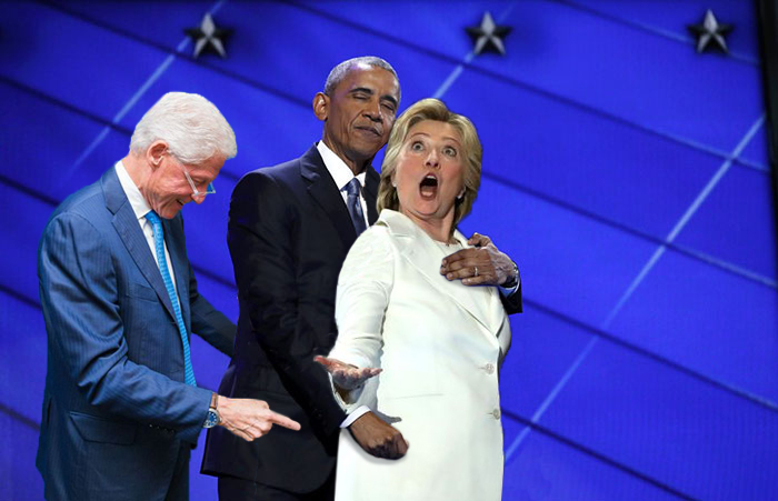Obama And Clinton’s Hug Was Perfect, Until Internet Trolls Ruined Everything Obama And Clinton’s Hug Was Perfect, Until Internet Trolls Ruined Everything