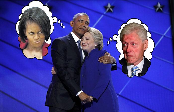Obama And Clinton’s Hug Was Perfect, Until Internet Trolls Ruined Everything Obama And Clinton’s Hug Was Perfect, Until Internet Trolls Ruined Everything