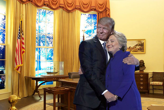 Obama And Clinton’s Hug Was Perfect, Until Internet Trolls Ruined Everything Obama And Clinton’s Hug Was Perfect, Until Internet Trolls Ruined Everything