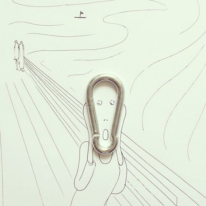 Everyday Objects Turned Into Imaginative Illustrations (Part 2) Everyday Objects Turned Into Imaginative Illustrations (Part 2)