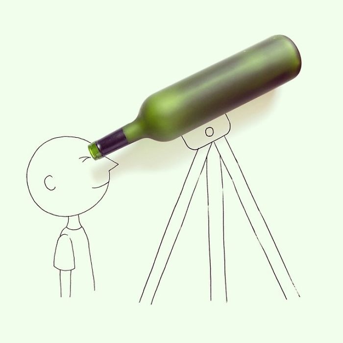 Everyday Objects Turned Into Imaginative Illustrations (Part 2) Everyday Objects Turned Into Imaginative Illustrations (Part 2)