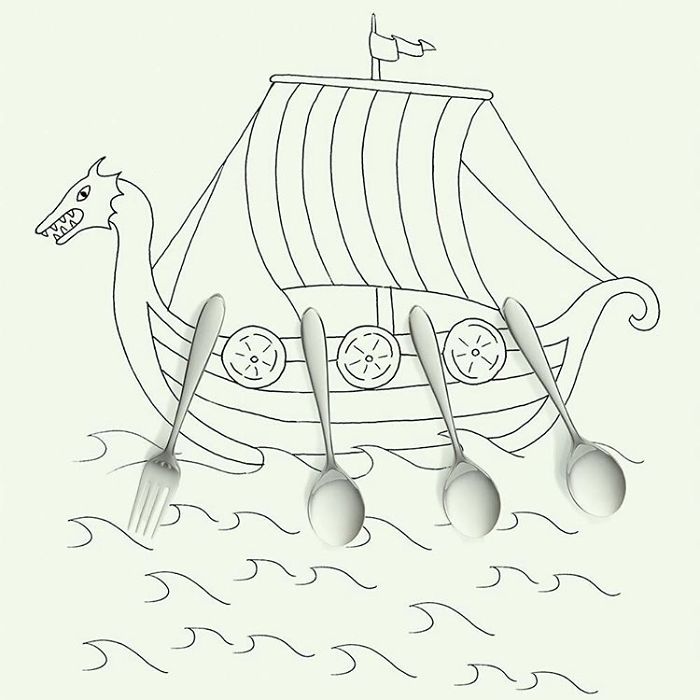 Everyday Objects Turned Into Imaginative Illustrations (Part 2)