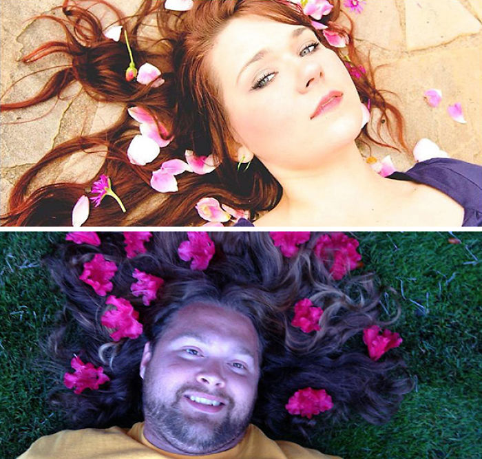 When Guys Try To Parody Women Photos And The Result Beats The Original