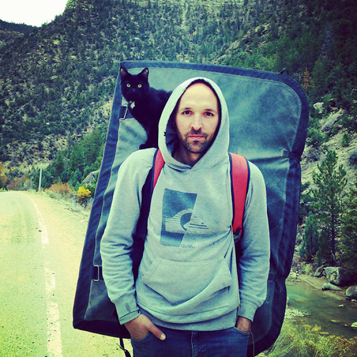 “Camping With Cats” Instagram Will Inspire You To Go Hiking With Your Cat “Camping With Cats” Instagram Will Inspire You To Go Hiking With Your Cat