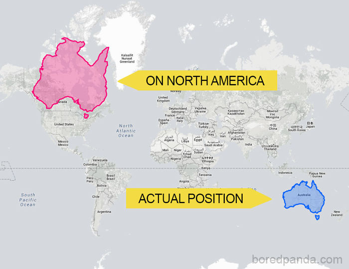 30 Real World Maps That Show The True Size Of Countries 30 Real World Maps That Show The True Size Of Countries