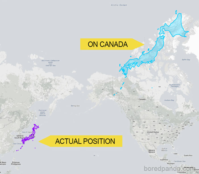 30 Real World Maps That Show The True Size Of Countries 30 Real World Maps That Show The True Size Of Countries