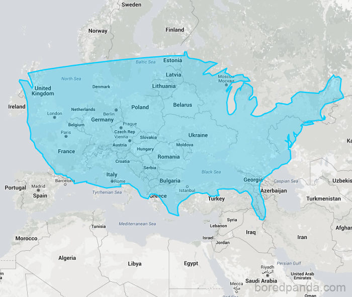 30 Real World Maps That Show The True Size Of Countries 30 Real World Maps That Show The True Size Of Countries