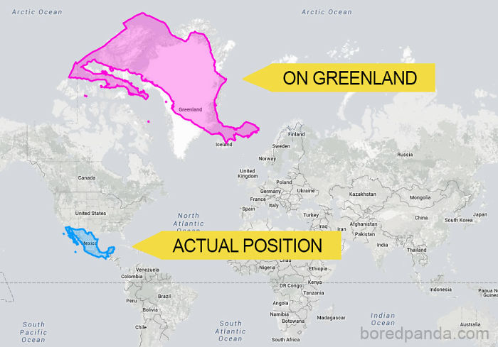 30 Real World Maps That Show The True Size Of Countries 30 Real World Maps That Show The True Size Of Countries
