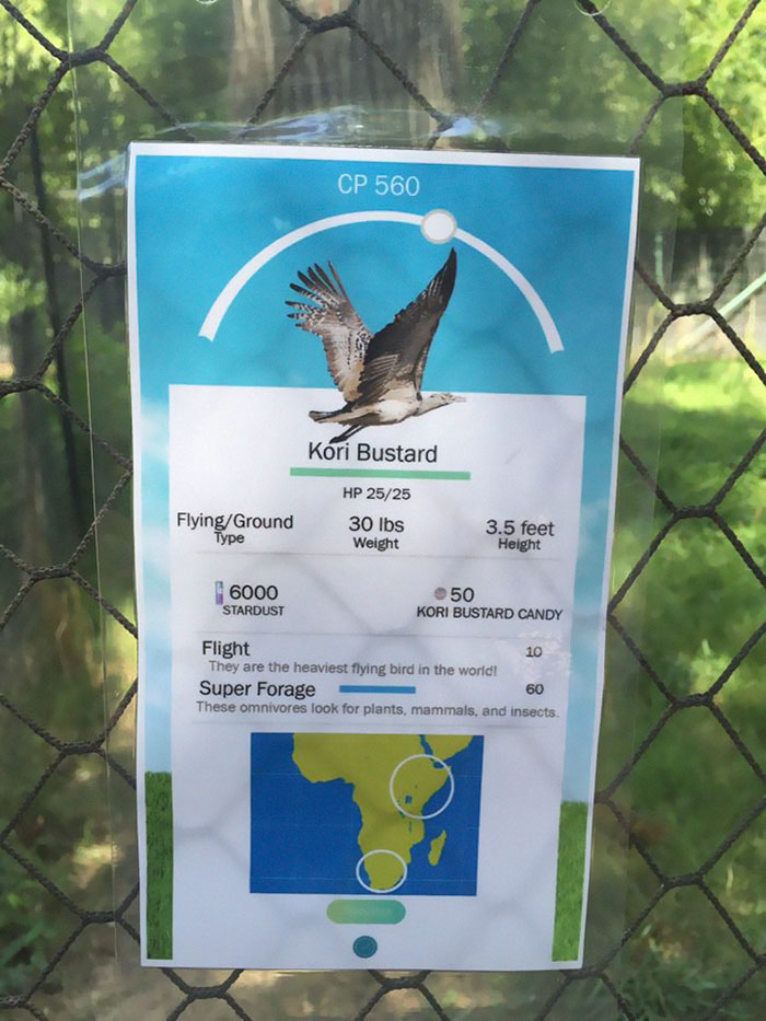 Zookeeper Can&#8217;t Take It Anymore, Decides To Add Pokemon Go Signs Next To Animals