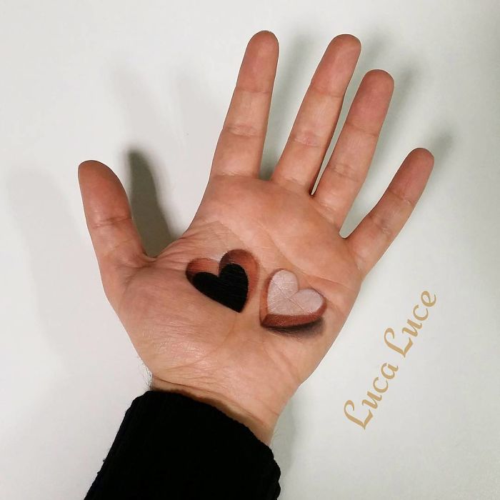 Mind-Bending 3D Optical Illusions On The Palm Of My Hand (+ Bonus Panda) Mind-Bending 3D Optical Illusions On The Palm Of My Hand (+ Bonus Panda)