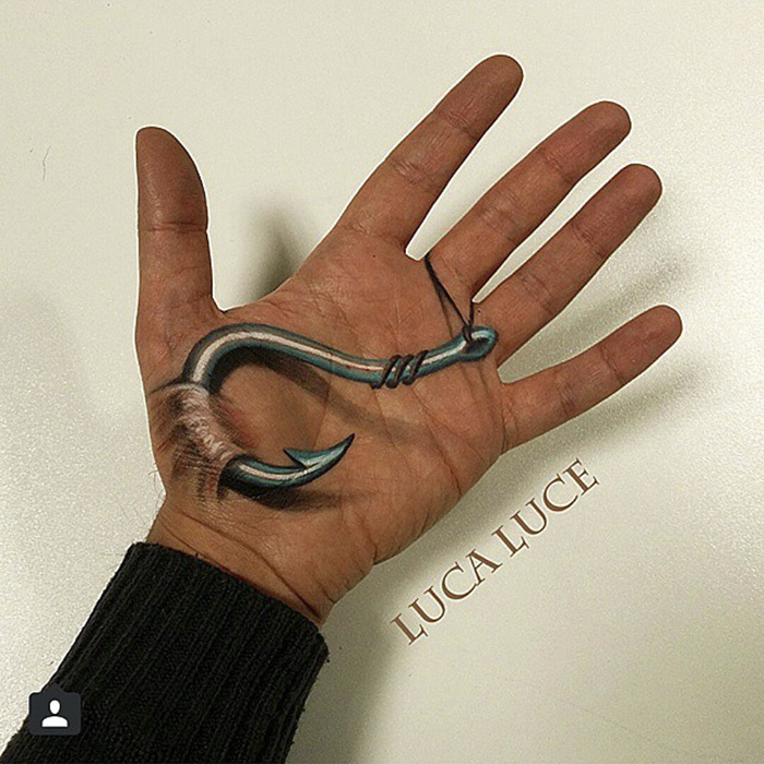 Mind-Bending 3D Optical Illusions On The Palm Of My Hand (+ Bonus Panda) Mind-Bending 3D Optical Illusions On The Palm Of My Hand (+ Bonus Panda)