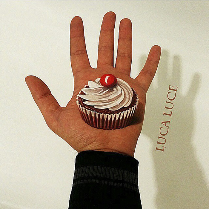 Mind-Bending 3D Optical Illusions On The Palm Of My Hand (+ Bonus Panda) Mind-Bending 3D Optical Illusions On The Palm Of My Hand (+ Bonus Panda)