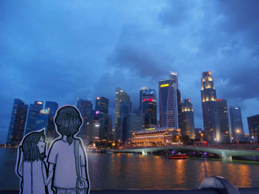 Instead Of Selfies, We Document Our Journey In A More Interesting Way: Doodles Instead Of Selfies, We Document Our Journey In A More Interesting Way: Doodles