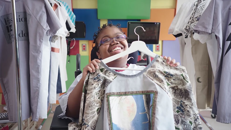 These Designers Make Ugly Hospital Gowns Look Cool To Give Sick Children A Chance To Be Themselves