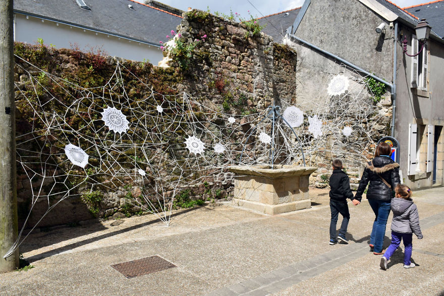 I Cover City Streets In Lace Street Art (Part 3)