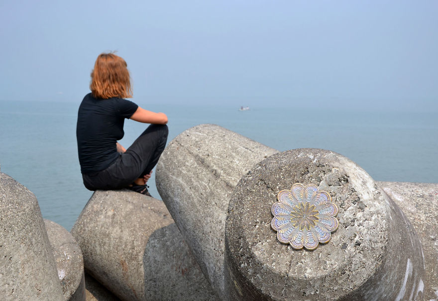 I Cover City Streets In Lace Street Art (Part 3)