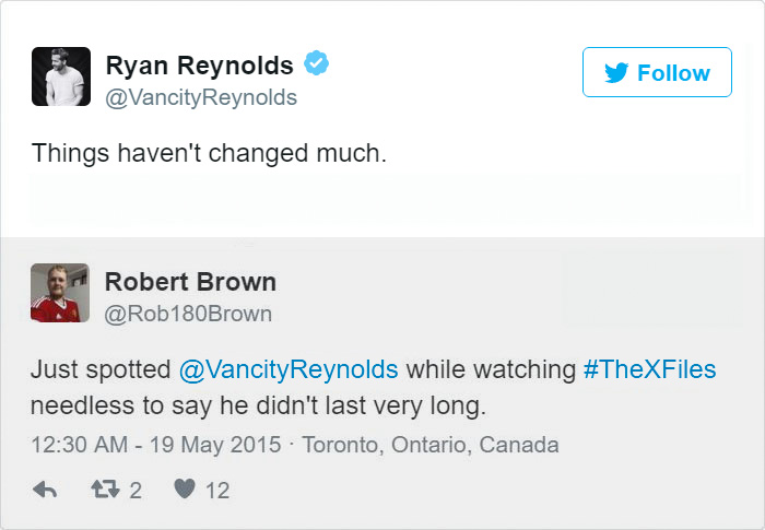 24 Times Ryan Reynold’s Twitter Replies Were Pure Gold 24 Times Ryan Reynold’s Twitter Replies Were Pure Gold