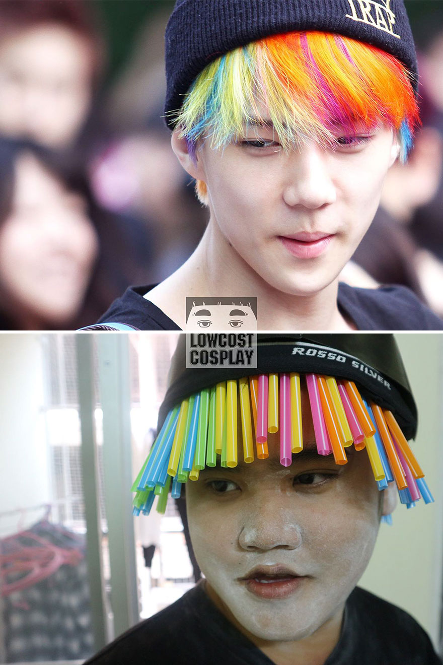 Cheap Cosplay Guy Strikes Again With Low-Cost Costumes From Household Objects