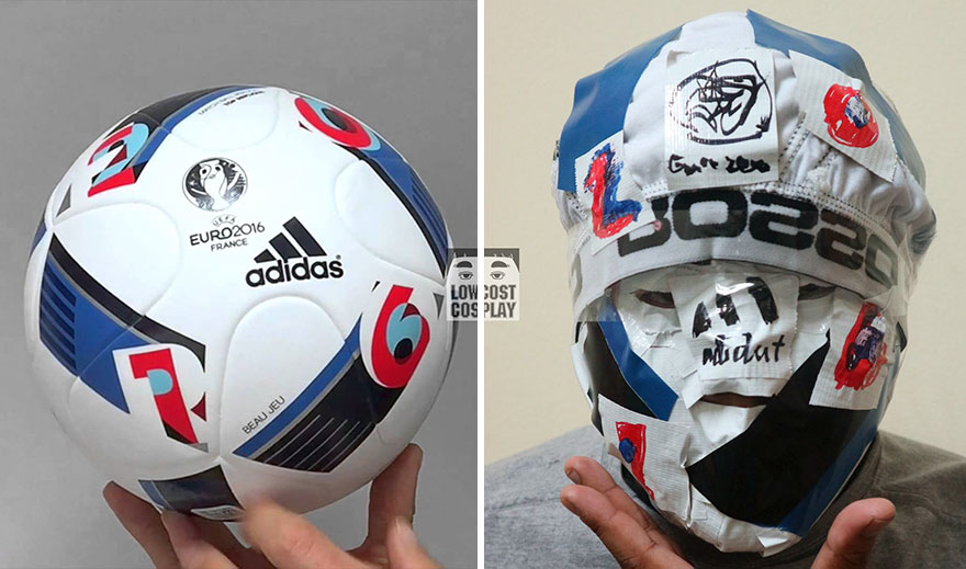 Cheap Cosplay Guy Strikes Again With Low-Cost Costumes From Household Objects