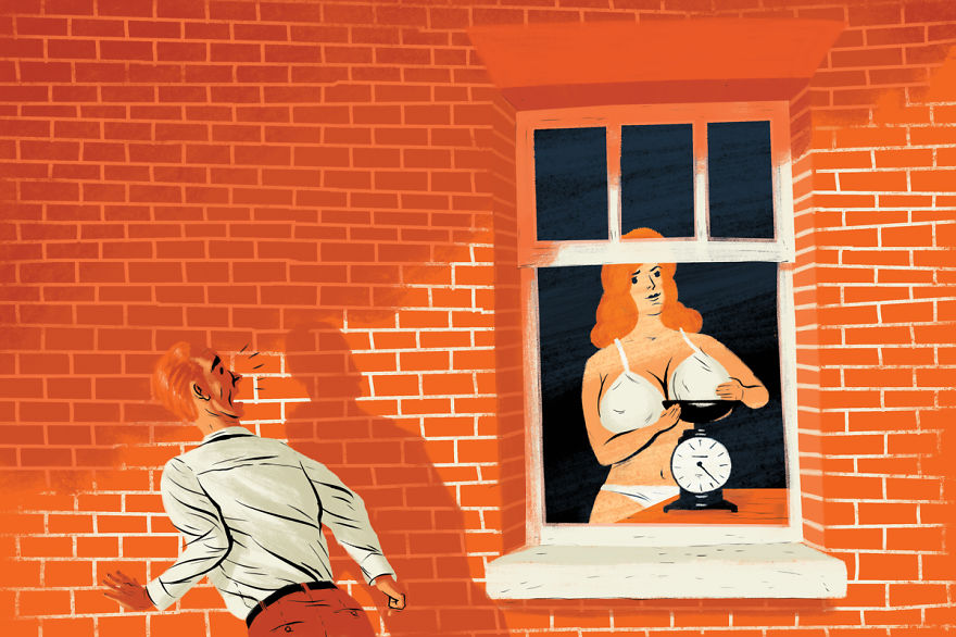 Artist Illustrates 6 Of The Strangest Things Ever Spotted Through A Window Artist Illustrates 6 Of The Strangest Things Ever Spotted Through A Window